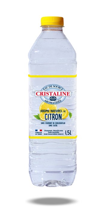 Cristaline aromatisée citron 1,5 l