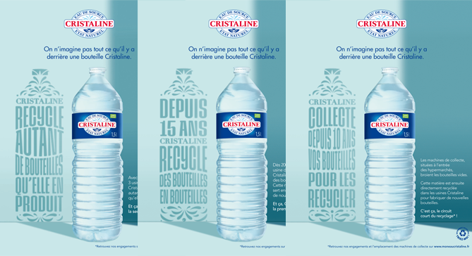 L'eau préférée des français ! - Cristaline