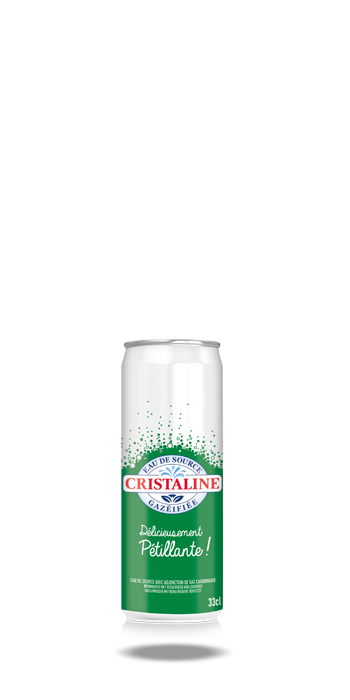 Cristaline gazeuse 33cL